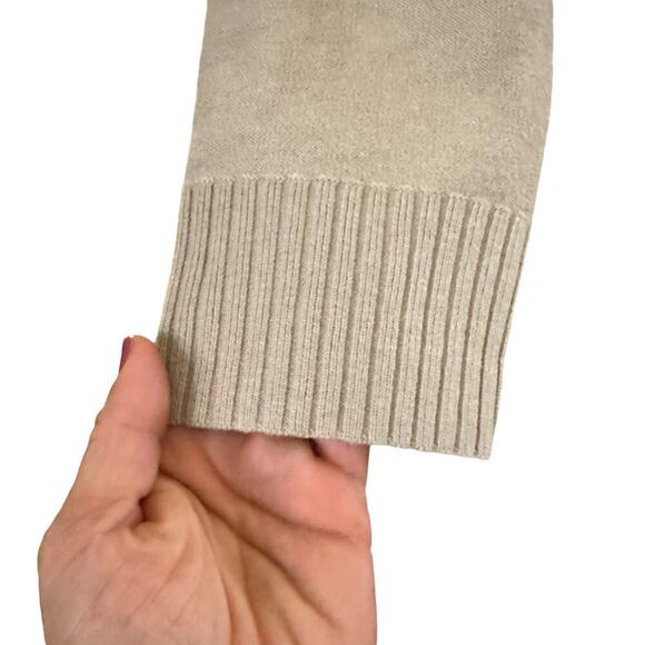 5 for $40 SALE! Modern Soul Tan Mock Turtle Neck Xtra Long Sweater sz XL - Picture 8 of 13